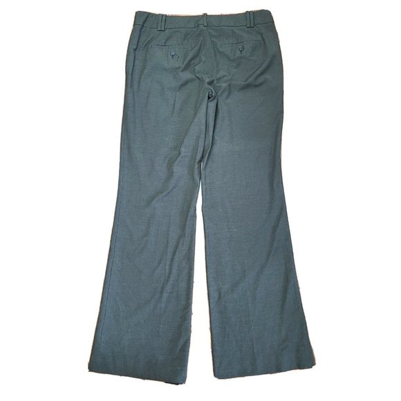 ANN TAYLOR LOFT Solid All Dark Green Marisa Pants Womens Size 4 - Picture 5 of 5